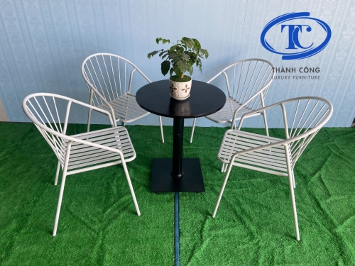 Bộ ghế coca trắng TC-01
