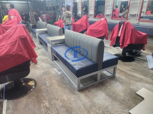 Ghế Sofa Băng Chờ Tiệm Cắt Tóc Barbershop TC-05