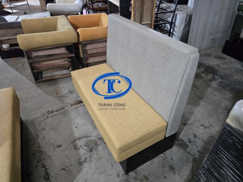 Ghế Sofa Booth Nhà Hàng Phối Màu Hiện Đại - 11