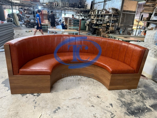 Sofa vòng cung khung MDF-07