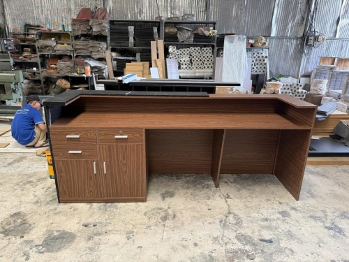 Quầy tính tiền 240x60cm QUAY-01