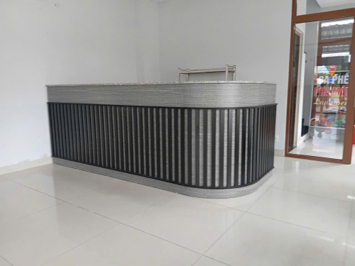 Quầy Bar cong, quần tính tiền